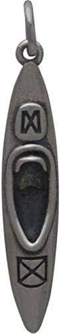 Kayak Charm Sterling Silver 30x5.5mm - 1Pc (13107)/1 in Saudi Arabia