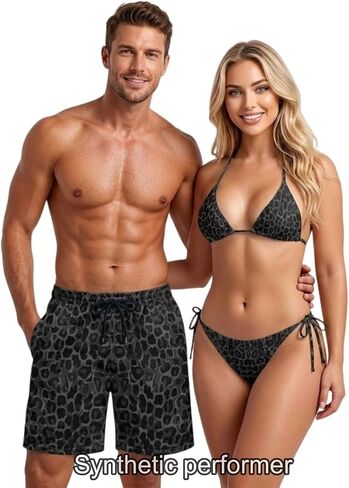 Youngerbaby Matching Swimsuits for Couples Camo Bikini Set or Swim Trunks for Summer Beach Vacation Bathing Suits in Saudi Arabia