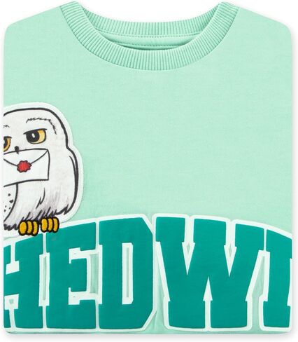 قميص هاري بوتر، قميص بناتي Hedwig بأكمام قصيرة، تي شيرت قطني للأطفال للصيف، قميص علوي يشبه الصندوق للفتيات من Hogwarts in Kuwait