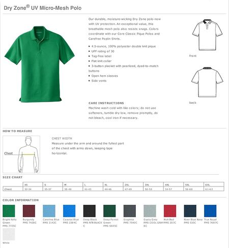 Sigma Nu Short Sleeve Performance Polo - Dry Zone UV Micro Mesh Polo in Kuwait