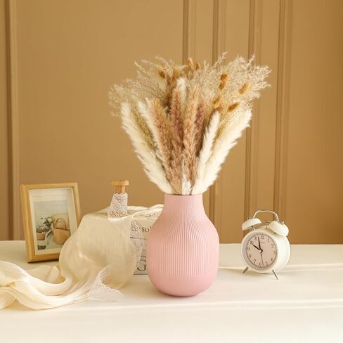 Dried Pampas Grass Decor, Natural Dried Flower Bouquet Rustic Boho Decor for Home Decor Indoor, Bedroom, Wedding, or Gift in Saudi Arabia