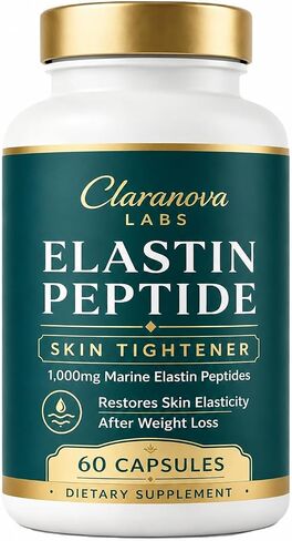 Claranova Labs Marine Elastin Peptides Skin Tightening Formula, 60 Capsules in Saudi Arabia