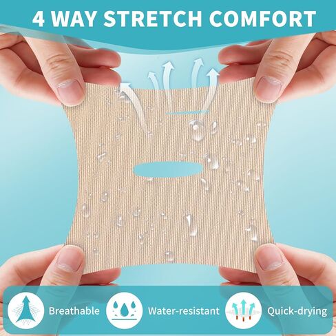 Tandem Mobi Adhesive Sleeve, 10 Pack Waterproof & Hypoallergenic Overpatch Pocket for Tandem Mobi Insulin Pump, Breathable Latex-Free Stretch Fabric, 10+ Days Long Wear, Stylish Multi-Design Pack in Saudi Arabia