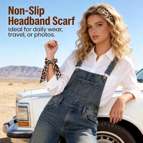 5 Pack Purse Scarf for Handbags, Fashion Bag Scarf & Hair Accessory, Multi-color Silk Ribbon Band, Lightweight and Stylish Accessories for Women in Saudi Arabia