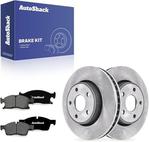 Autoshack Front Brake Kit Replacement for 2011-2017 Jeep Grand Cherokee 2011-2016 Dodge Durango 3.0L 3.6L 5.7L 6.4L V6 V8 AWD Disc Brake Rotors with Ceramic Brake Pad 13.0" (330.0 mm) SCD1455R63064 in Saudi Arabia