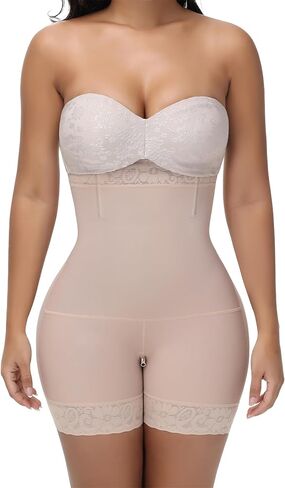 SHAPSHE Tummy Control Shapewear Fajas Colombianas Shapewear Shorts Butt Lifter Panties Compression Underwear Women in Kuwait