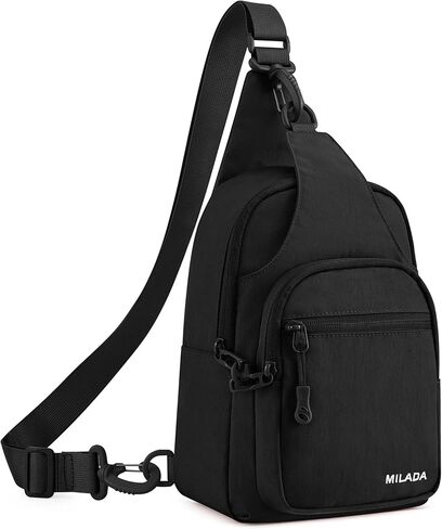MILADA Anti-Theft Crossbody Bag for Women Men, RFID Blocking Travel Sling Purse, Small Shoulder Bag with Multi Pockets in Saudi Arabia