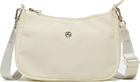Pander Lightweight Nylon Day Sling Crossbody Bag with Adjustable Removable Strap, Compact Everyday Carry Organizer in Saudi Arabia