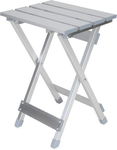 Camco 51890 Aluminum Fold-Away Side Table - Small in Saudi Arabia