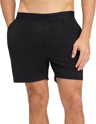 Cozy Earth Men’s First Layer Pajama Shorts with Elastic Waistband & Pockets - Mens Pajama Bottoms in Saudi Arabia