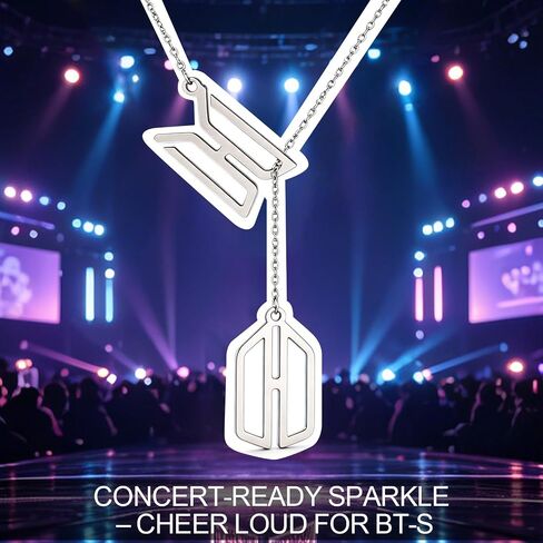 AICase for Arirang Merch Gifts Army Necklace bt قميص ملصقات جيرسي Lightstick ألبوم الفينيل سلسلة مفاتيح Bangtan قلادة Merch البضائع والمجوهرات لمحبي عيد ميلاد_2 in Kuwait