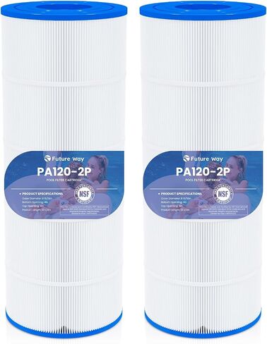 Future Way C1200 Filter Cartridge for Hayward C1200 Pool Filter, Replace Pleatco PA120, Hayward CX1200RE, Unicel C-8412, 120 sq.ft in Kuwait