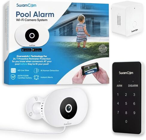 SwamCam Pool Alarm Camera Drowning Prevention System for Children in Kuwait
