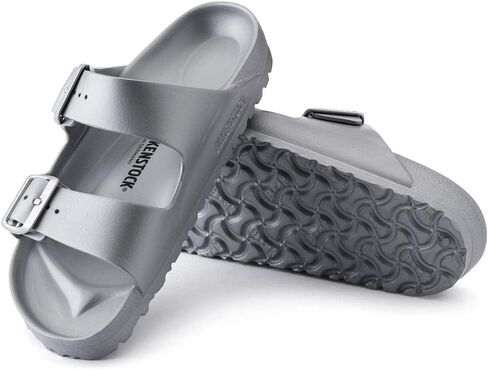 BIRKENSTOCK, Silver metallic silver, 9 Men in Kuwait