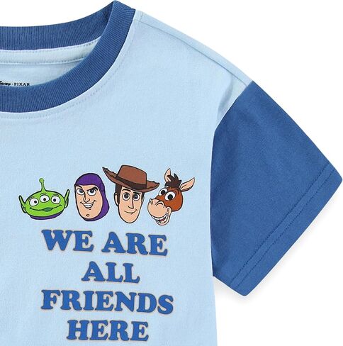 مجموعة تي شيرت وسروال قصير الأكمام للأولاد من ديزني توي ستوري للأطفال الصغار والكبار in Saudi Arabia