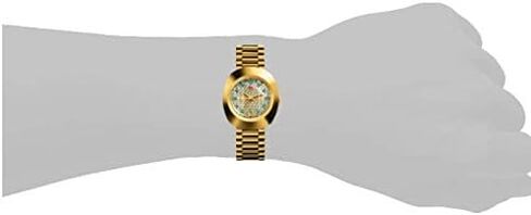 Rado - DiaStar Original - ساعة سويسرية أوتوماتيكية للنساء - 27 ملم بمينا بيضاوي وتاريخ - سوار من الفولاذ المقاوم للصدأ - R12416393 in Kuwait