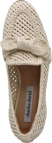 Charles David Women's Finite Woven Slip-On Mules Loafers Flats in Saudi Arabia