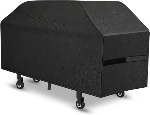 BBQ Grill Cover, Waterproof, Weather Resistant, Rip-Proof, Anti-UV, Fade Resistant, with Adjustable Velcro Strap, Gas Grill Cover for Weber,Char Broil,Nexgrill Grills, etc. 32 inch, Gray in Saudi Arabia