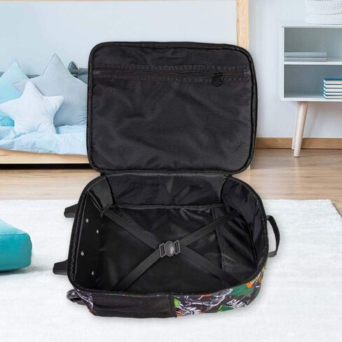 WZLVO Kids Luggage for Boys, Cute Dinosaur Rolling Wheels Suitcase for Toddler Children in Saudi Arabia
