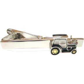 Green Classic Farm Tractor Tie Clip