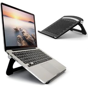 Laptop Stand for Desk Stable Foldable Adjustable Multi-Angle Desktop Holder in Kuwait