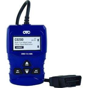 OTC Tools 3208 OBD II & ABS Scan Tool with Enhanced Engine and Transmission Codes, Blue