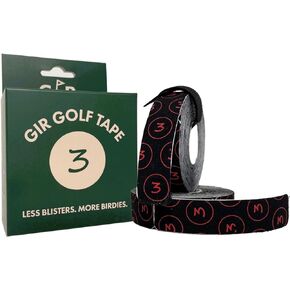 GIR Golf Tape - Golf Finger Tape - 2 Pack for Protection Against Blisters & Hot Spots on Hands & Fingers, Flexible 4 Way Stretch, Waterproof, Pre-Cut Golf Finger Tape, Sports Athletic Tape