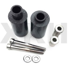 XKMT-No Cut Frame Slider Crash Protector Compatible With 2003 2004 Suzuki Gsxr 1000 Gsx-R Carbon [B00YWCHMSA]