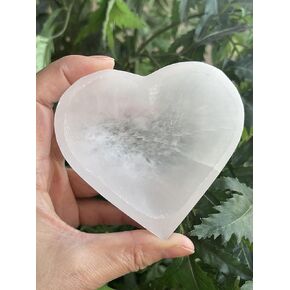 Selenite Bowl, Gemstone Carved Selenite Crystal, Meditation Bowl, Reiki Bowl, Jewelry Holder, Crown Chakra, Cleansing, Charging, Healing (3.5")