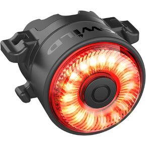 TOWILD TL03 Bike Tail Light Smart Brake Sensing Bike Rear Lights,Type-C Cable Waterproof Bicycle Back Lights Led Rechargeable Auto On/Off Flash Strobe Safety Red Taillight for Road Cycling Commuting