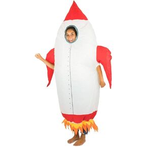 Space Rocket Inflatable Costume for Adults (One Size)