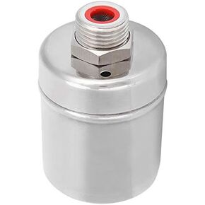 YWBL-WH 1/2in Floating Ball Valve Stainless Steel Automatic Water Level Control Valve for Water Tank Sink Tower, Ball Valve