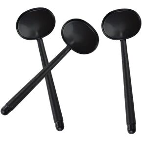 3pcs Eye occluder Eyepatch occluder for Eye Exams Eye Occluder Block Plate Test occluder Test Tool Handheld Professional Eye occluder Paddle Eye Glasses Black Eye