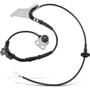 A-Premium Rear Right ABS Wheel Speed Sensor - Compatible with Mazda Models - Miata 2001 2002 2003 2004, 1.8L - Rear Passenger Side, Replaces N0684371YB, SU7939