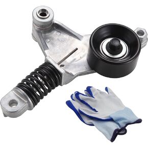 38453 Belt Tensioner Assembly With Pulley For Pontiac Vibe 09-10 Scion XB 08-15 Toyota Camry 07-09/Corolla 09-12/Matrix 09-14/Solara 2008/RAV4 06-08 OE#89391 419-000 16620-0H021 16620-28040