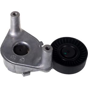 TUCAREST 38149 (For 2.5L/2.7L) Drive Belt Tensioner Pulley Assembly Fit For 01-06 Hy-undai Santa Fe,99-05 Sonata,05-09 Tucson /01-06 K-ia Optima,05-10 Sportage [# 88920949 2528137101 2528737120]