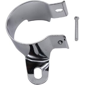 1 Set SHLPDFM Chrome Ignition Coil Mounting Bracket Oil Filled Vertical Compatible with GM Chevy 283 327 350 454 SBC BBC