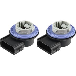 X AUTOHAUX 2pcs Car Turn Signal Light Bulb Socket Front Tail Light Lamp Blinker Holder Base 2U5Z13411DA Fit for Ford F150 F250 F350 Super Duty Edge 2009-2014