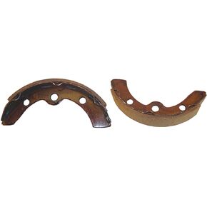 Red Hawk BRK-013 Brake Shoes Compatible with/Replacement for Club Car Precedent and DS 1995 and Newer, E-Z-GO 1987-1996 and 2009 and Newer Yamaha G1, G2 and G8 1982-1994 1011463, 101146302, 1015757
