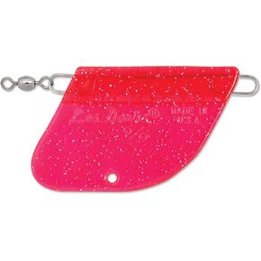 Luhr-Jensen 1-3/4" Les Davis Rudder / 2 Pack Pink Crystal