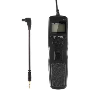 LCD Timer Shutter Release Camera Remote Control for Canon EOS R5, 6DII, 5D IV III II, 5DS 5DR, 7D II, 1D X II, 1D, 1DS II, III, Mark III, IV/1DC 1DX D60 5D 7D Series in Saudi Arabia