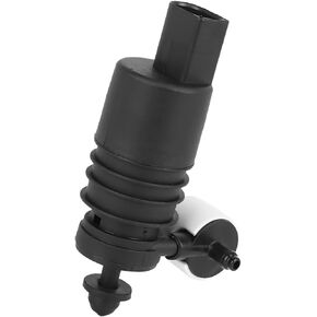 ACROPIX Car Windshield Windscreen Washer Pump Motor 67127388349 Fit for BMW X1 - Pack of 1 Black