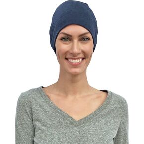 Cate & Levi Cancer Hat, Chemo Caps Made in Canada, 100% Organic Cotton, Cancer and Sleep Headwear and Hats