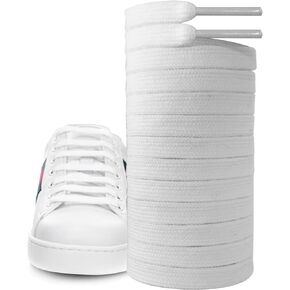 UamGlsob Cotton Shoe Laces for Golden Goose Sneakers, 100% Cotton Flat Athletic Shoelaces Replacement Strings for GG Shoes
