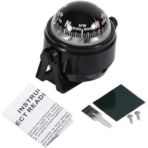 for Boat Dash Mount, for Car Dashboard, Multi Purpose Sea Marine Bracket Mount Voyager Outside Fits Boat Caravan Truck Black