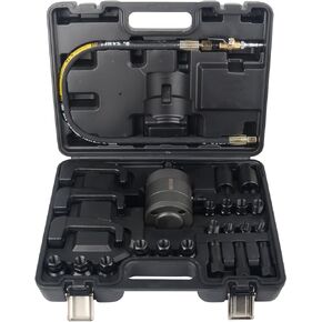 24pcs Professional Pneumatic Diesel Injector Puller Air Vibration Injector Removal Tool Kit Set