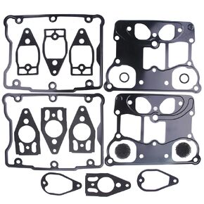 Goodbest New Rocker Box Gasket Kit Compatible with Harley Twin CAM Replace C9588