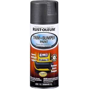 Rust-Oleum Black BlackRust-Oleum Automotive 251574 11-Ounce Trim and Bumper Spray, Matte, 11 Ounce (Pack of 1), Fl Oz