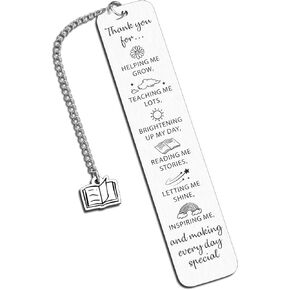 Teacher Appreciation Bookmark Teachers Gifts Teacher Day from Students Graduation Back to School Gift Special Teacher Gift Spanish Preschool Teacher Gifts Special Education Teacher Appreciation Gift