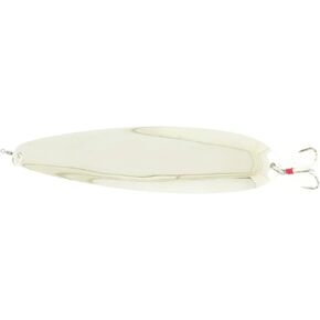 Ben Parker Super Magnum Flutter Spoon, 9", 4.5oz Silver Chrome Salt & Fresh Water Flutter Spoon